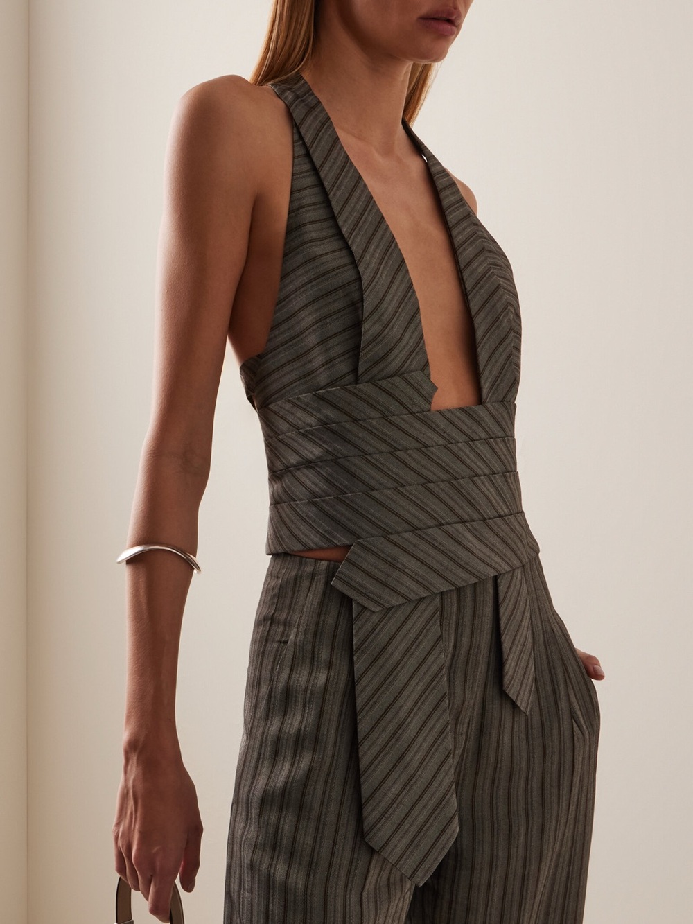 Christopher Esber Reyer Tie Top